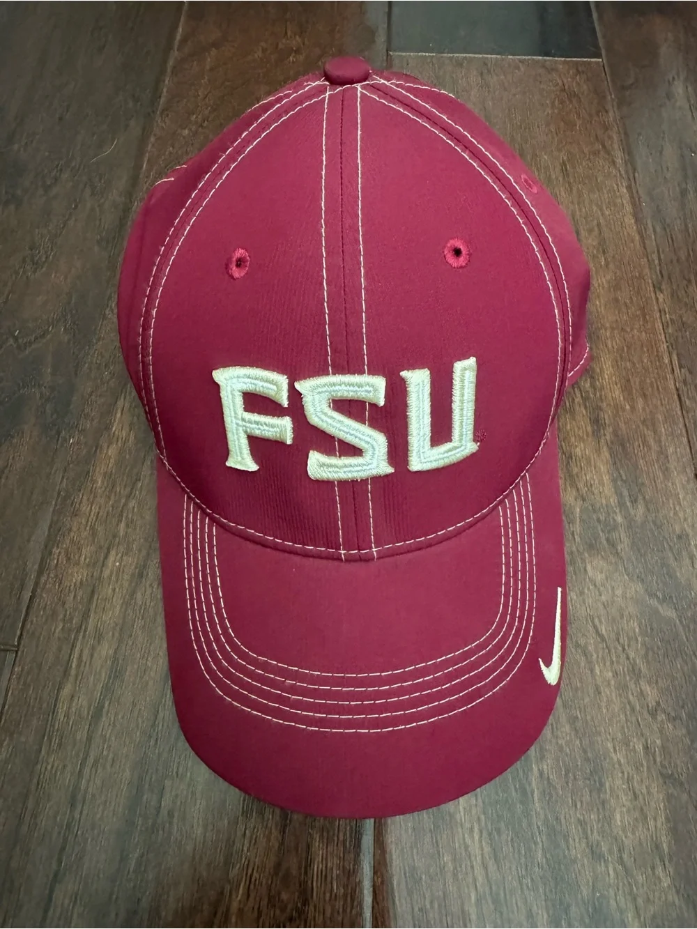Nike FSU Embroidered Adjustable Baseball Cap (unisex)